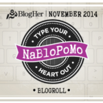 NaBloPoMo November