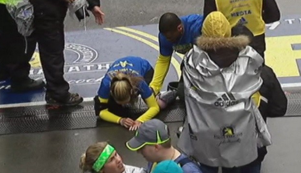 Rebekah Boston Marathon 2015