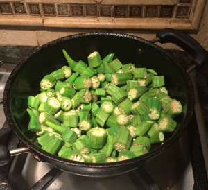Okra Fry Indian Style