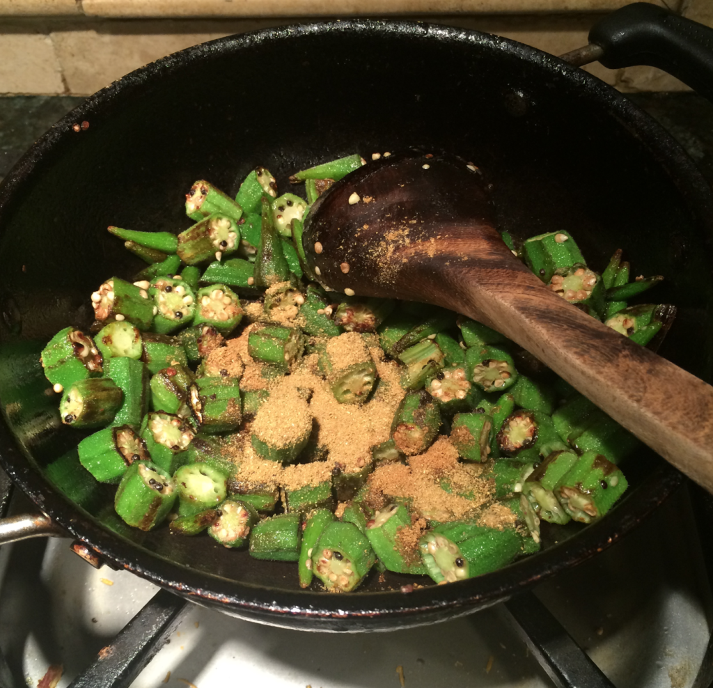 Okra Fry Indian Style