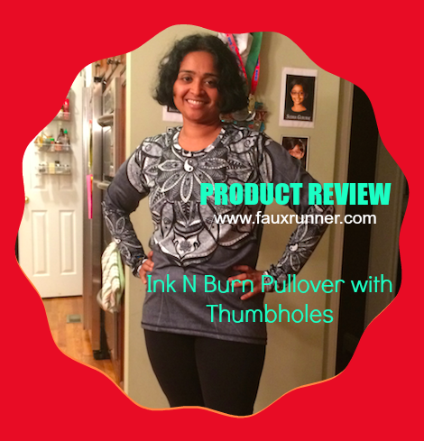 Ink N Burn Pullover with Thumbholes Review