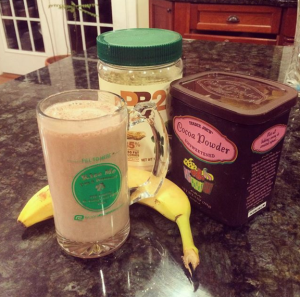 pb2 chocolate smoothie