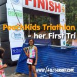 PeachKids Triathlon – her First Tri