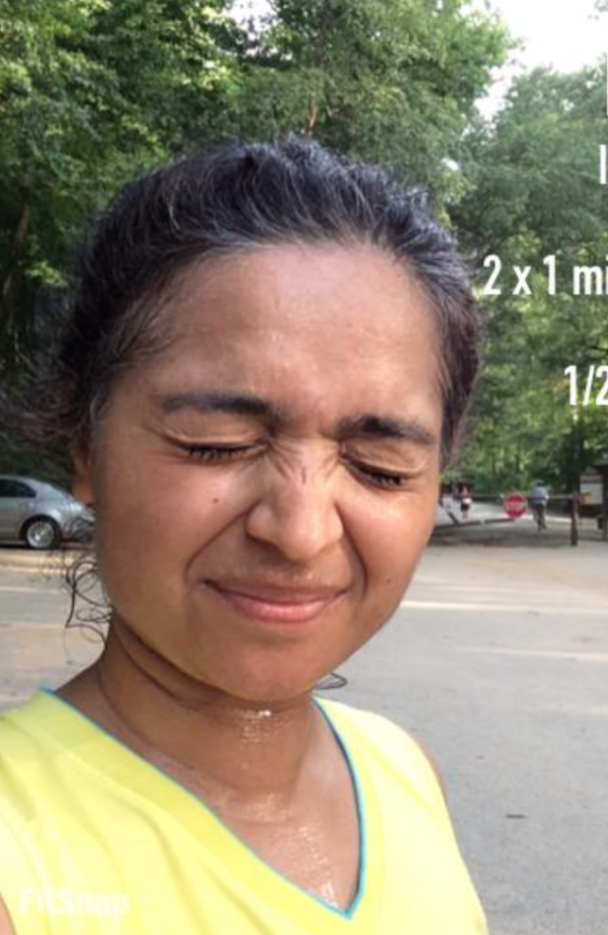 Running in high humidity