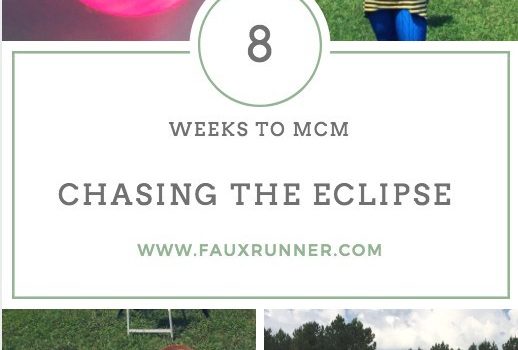 Chasing the Eclipse – 8 weeks to MCM Chasing the Eclipse – 8 weeks to MCM