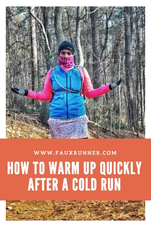 HOW TO WARM UP QUICKLY AFTER A COLD RUN