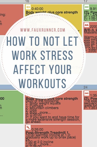 How to not let stress affect your workouts