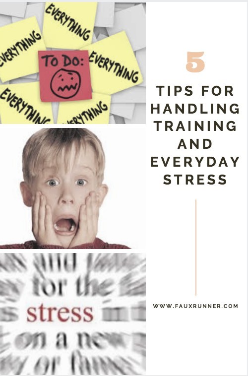 Tips for handling Training and Everyday Stress